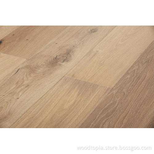High Quality UV lacquered Oak Hardwood Flooring Indoor